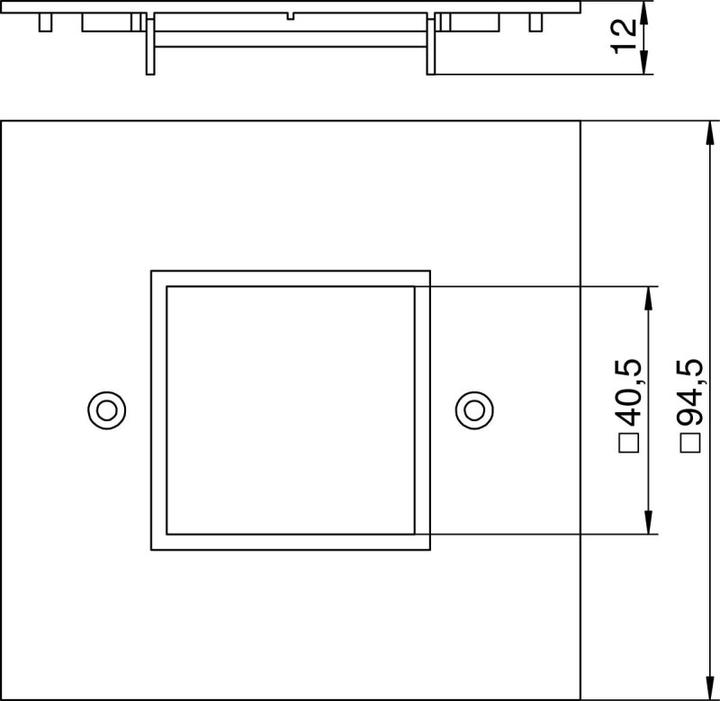 Actual product image OBO Bettermann Cover plate