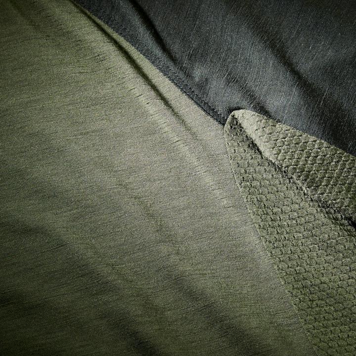 Image du produit Forclaz T-shirt manches courtes en laine mérinos homme, Merino Resist kaki (M)