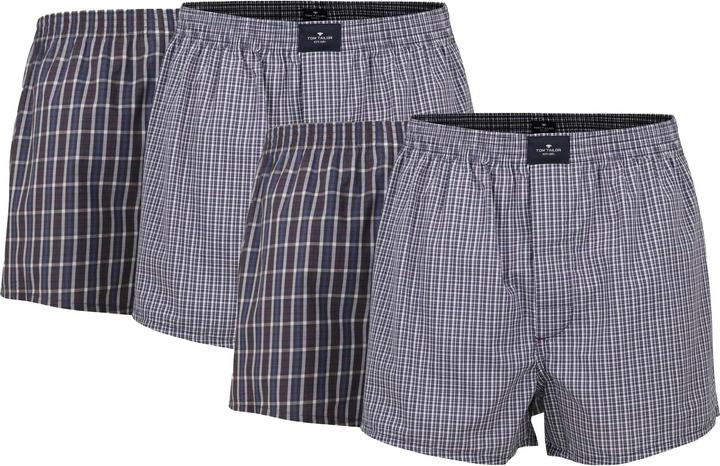 Tom Tailor Web-Boxershorts Casual Bequem sitzend