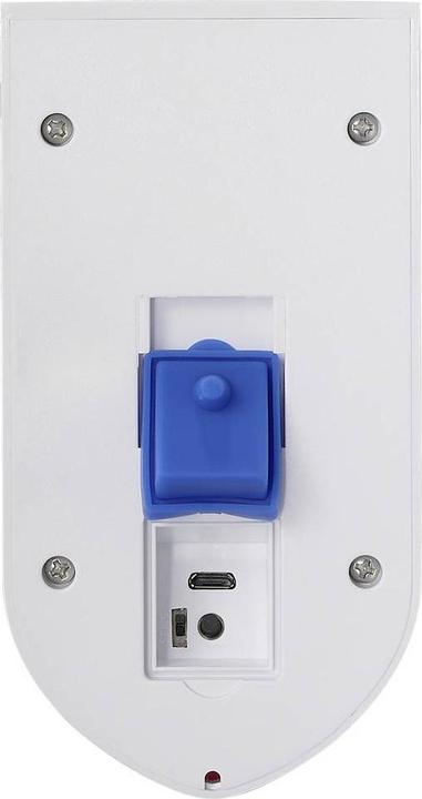 Produktbild Sygonix Mini-Alarmanlage Weiss, Rot mit LED, mit Bewegungsmelder, mit Fernbedi