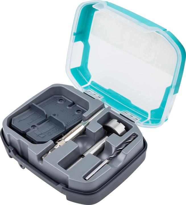 Image du produit wolfcraft wolfcraft 1 Scharnierloch-Set 35 mm (35 mm, 2,5 mm, 5 mm)