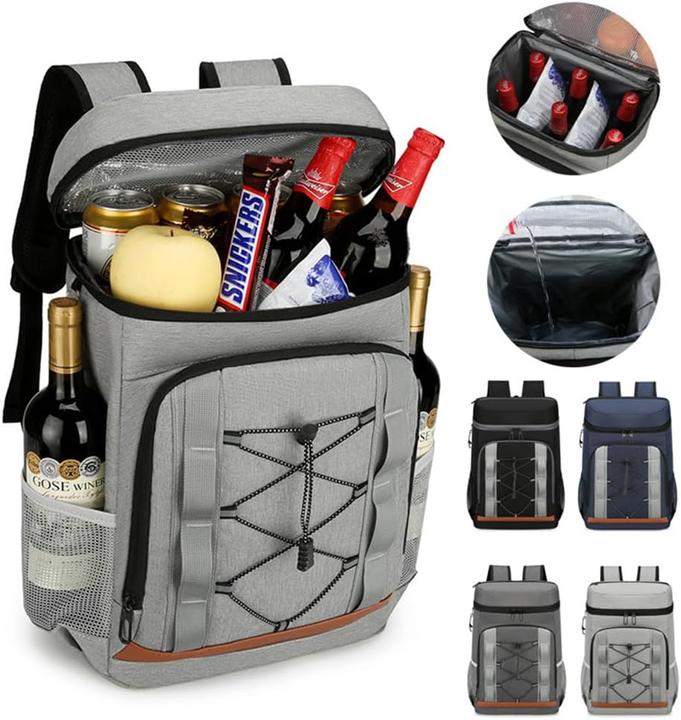 Produktbild Lanhuiyy Thermo-Kühlrucksack für Picknick & Camping (30 l)
