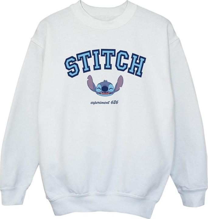 Produktbild Disney Lilo And Stitch Collegial Sweatshirt Mädchen (128)