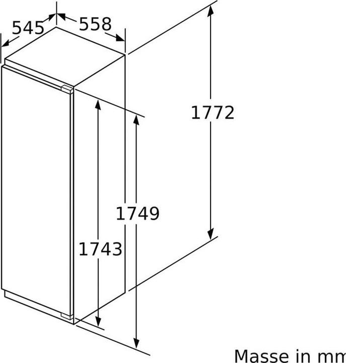 Produktbild Bosch Hausgeräte KIF82PFE0 (269 l)