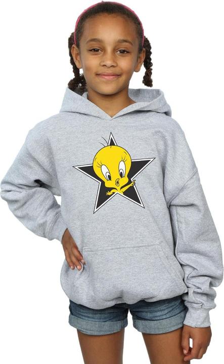 Produktbild Looney Tunes Tweety Pie Star Kapuzenpullover Mädchen (116)