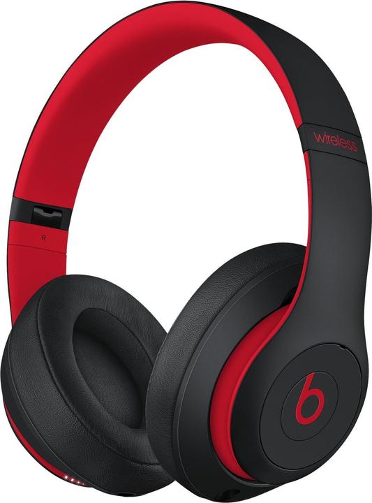 Actual product image Beats Studio3 wireless headphones (Defiant Black-Red) (ANC, 22 h, Cable)