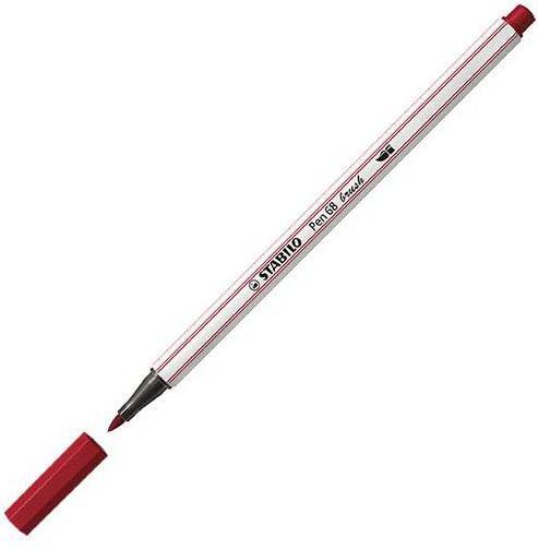 Image du produit STABILO Pen 68 brush Stylo feutre Premium (Pourpre, 1 x)