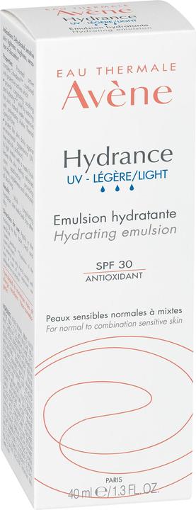 Image du produit Avène Émulsion hydratante Hydrance UV LÉGÈRE (40 ml, Crème de jour, SPF 30)