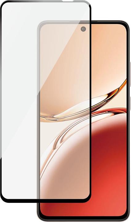Produktbild PanzerGlass SAFE. by ® Displayschutz m. Schwarz Rahmen Oppo Reno12 F 5G | Ultra-Wide Fit (1 Stück, Oppo Reno12)