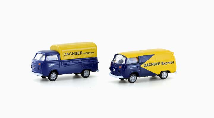 Image du produit Hobbytrain Set de 2 VW T2 Dachser