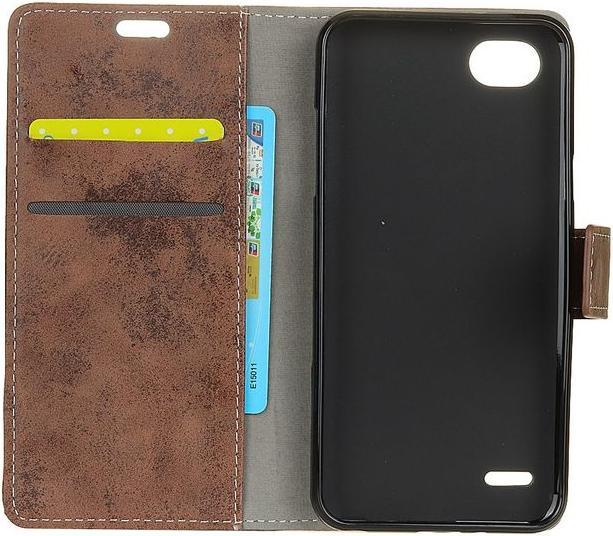 Image du produit MU Classic Housse en cuir vintage (LG Q6+, LG Q6)