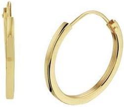 Produktbild Marie Celeste Oorringen Square Tube - 12 mm - Gold (Gelbgold)