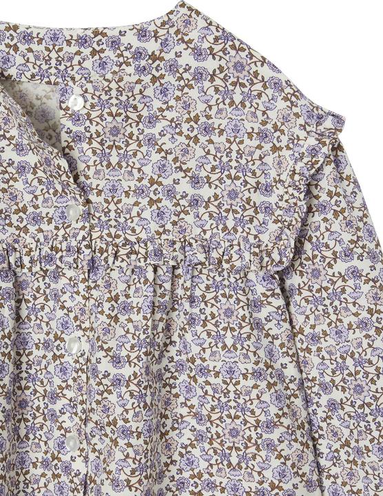 Actual product image Vertbaudet Girls' blouse with flounces (146)
