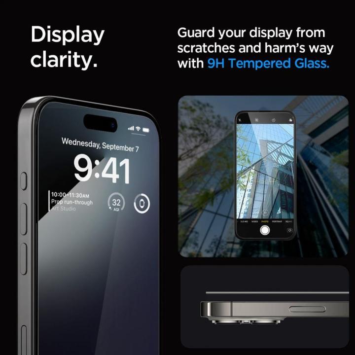 Actual product image Spigen EZ Fit (2 Piece, Apple iPhone 15 Pro Max)