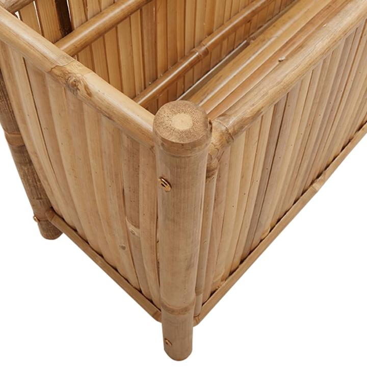 Actual product image VidaXL Planter Raised bed Planter box Vegetable bed Flower box Garden Bamboo