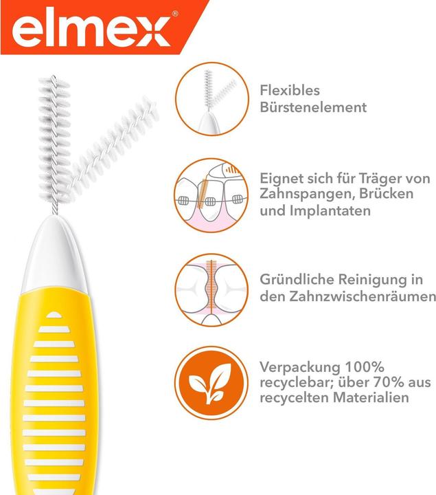 Produktbild Elmex Gelb, Grösse 4 (8 x, 4 mm)