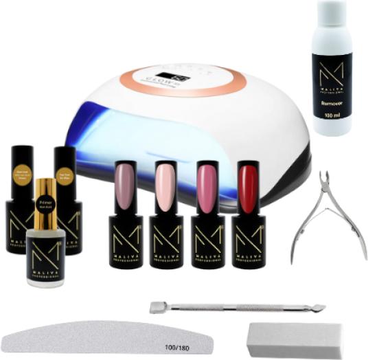 Image du produit Maliva Kit de démarrage vernis gel (Set manucure)