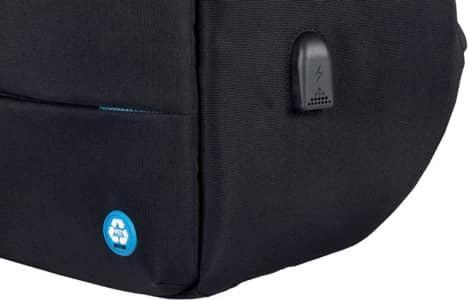Produktbild Lightpak Laptop-Rucksack RPET Kunstfaser schwarz (27 l)