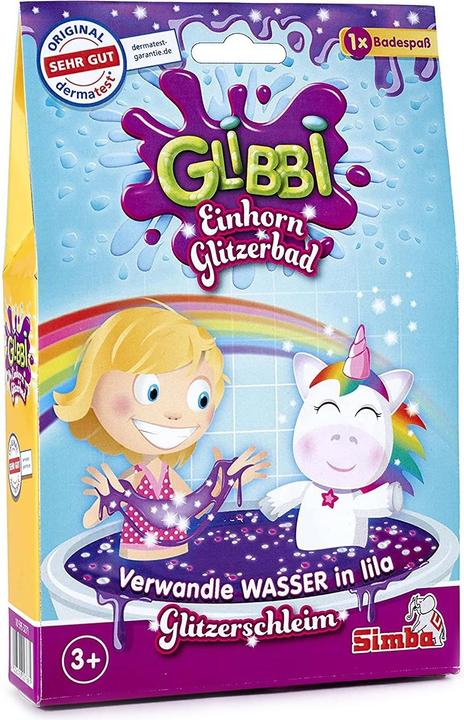 Image du produit Simba Bain de paillettes de la licorne Glibbi