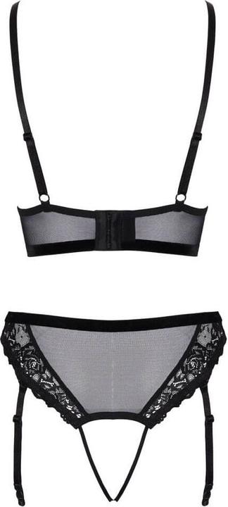 Produktbild Cottelli Collection BH und Slip schwarz XL (XL)