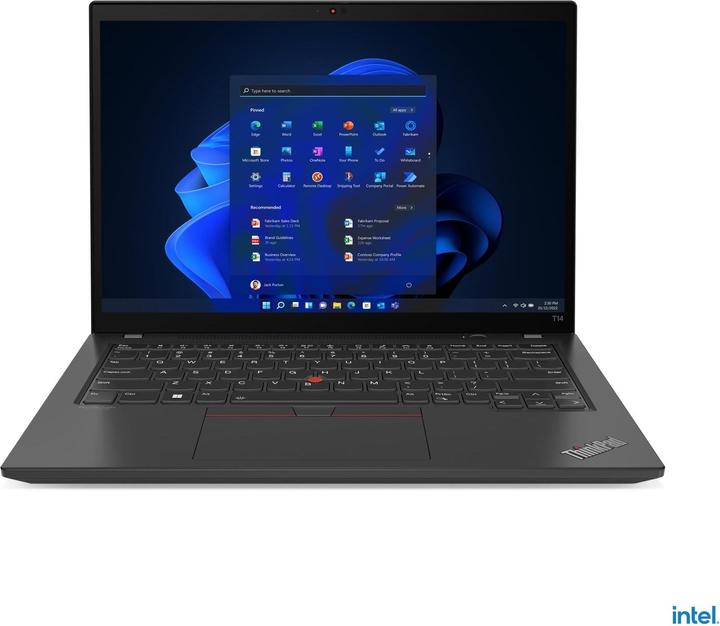 Produktbild Lenovo ThinkPad T14 Gen 3 (14", Intel Core i5-1235U, 8 GB, 256 GB, CH)