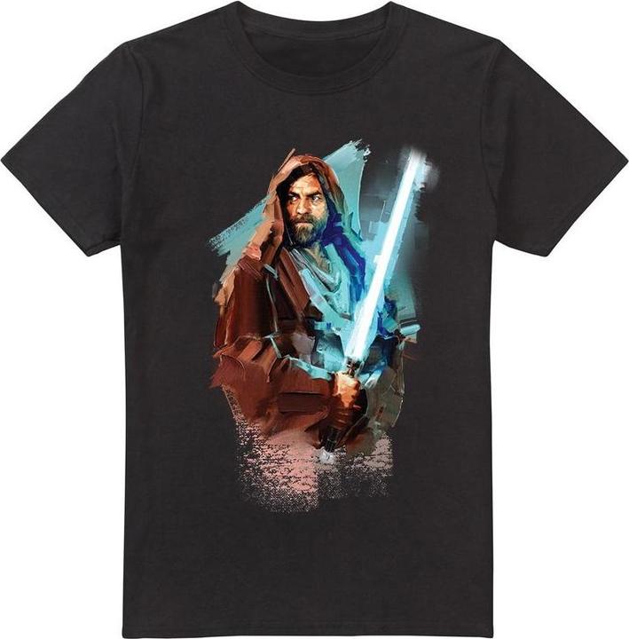 Immagine prodotto Star Wars Maglietta Obi Wan Kenobi Verniciato Uomo (3XL)