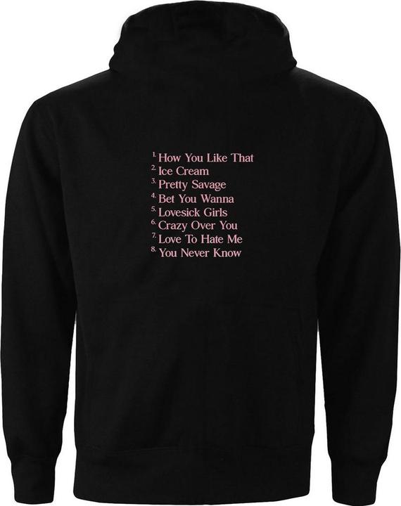 Immagine prodotto Music Brand The Album Tracklist Felpa con Cappuccio Adulto Unisex (XL)