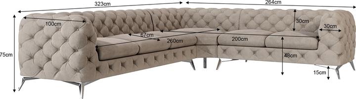 Produktbild Ropez Chelsea (Ecksofa)