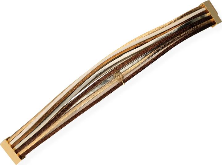 Actual product image Flowers Forzoé Peony Luxe (17 cm, Brass Plaqué Or)