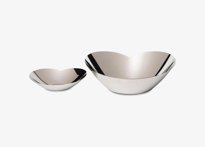 Produktbild Alessi Salatschüssel aus Edelstahl Silberfarben (34 cm, 3 l, 1 x)