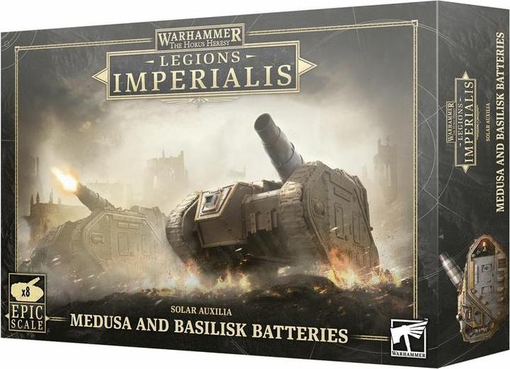 Image du produit Games Workshop Legions Imperialis : Medusa And Basilisk Batteries (Matières plastiques)