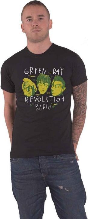 Green Day Scribble Mask TShirt