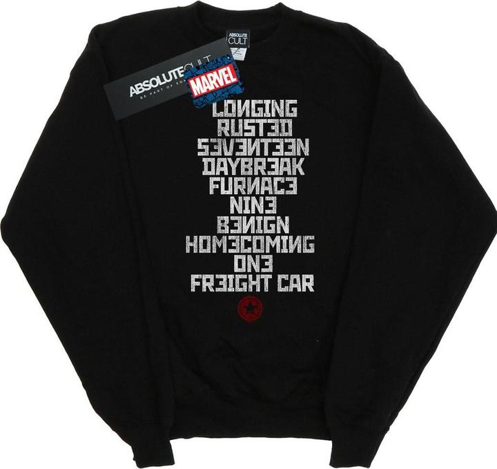 Winter Soldier Trigger Words Sweatshirt Mädchen
