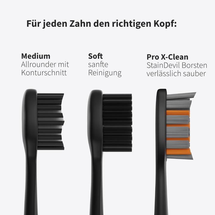 Immagine prodotto Zahnheld Testina Pro X-Clean 6x Bianco (6 x)
