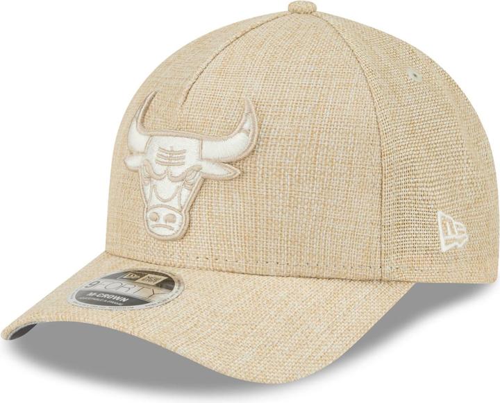 New Era 9Forty M-Crown Cap - Weave Chicago Bulls Beige