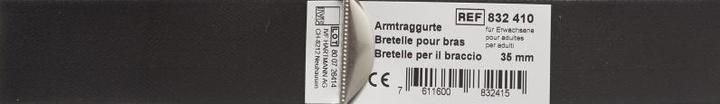 Actual product image IVF Hartmann Arm strap for adults 185cmx35mm black Schaffhauser