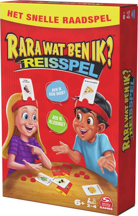 Produktbild Spin Master HEDBANZ RARA Wat Ben Ik? Reisspel (Niederländisch)