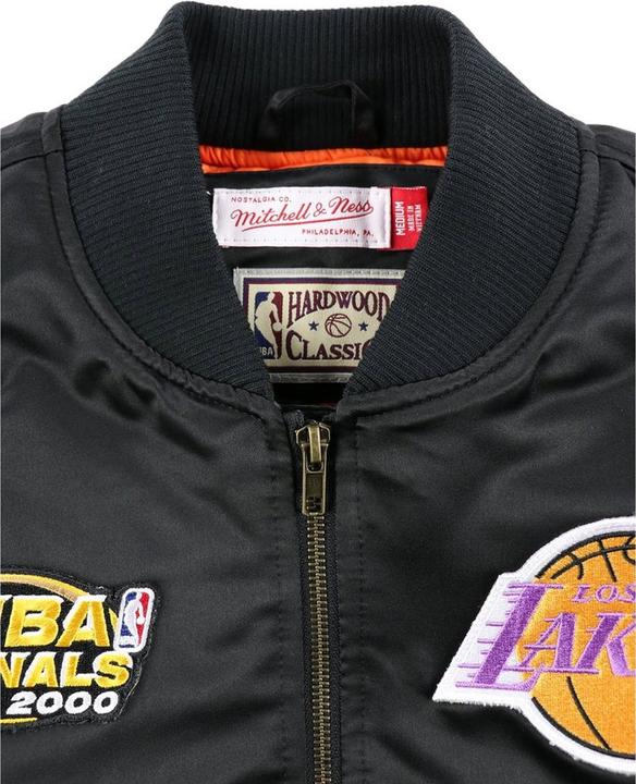 Immagine prodotto Mitchell & Ness Bomber in raso M&N - FLIGHT Los Angeles Lakers - L (L)