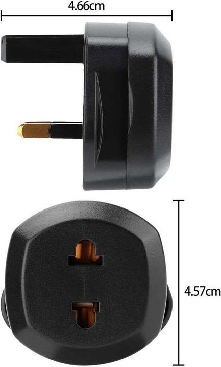 Actual product image Intirilife Socket outlet adapter UK type G to USA type A