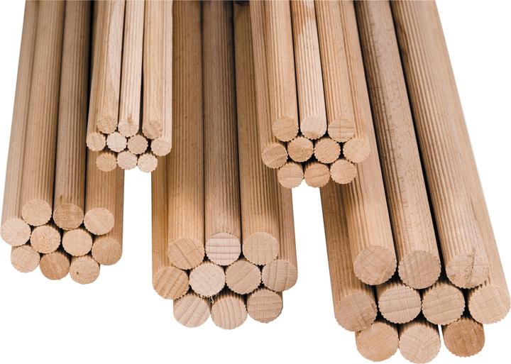Productafbeelding kwb Houten deuvel 1 m 10 mm 028010 1 st. (1 Pcs.)
