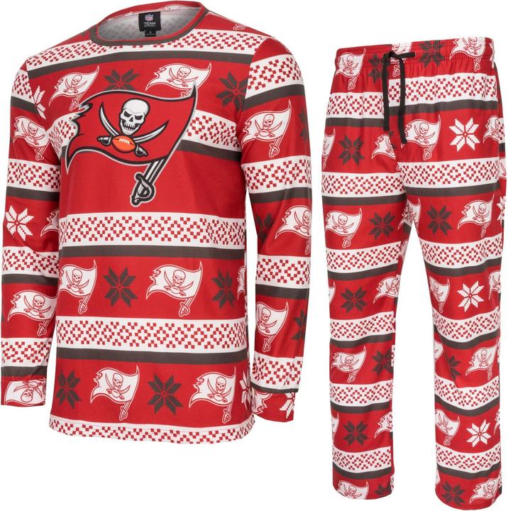 Produktbild Foco NFL Winter XMAS Pyjama Schlafanzug Tampa Bay Buccaneers - XX (XXL)