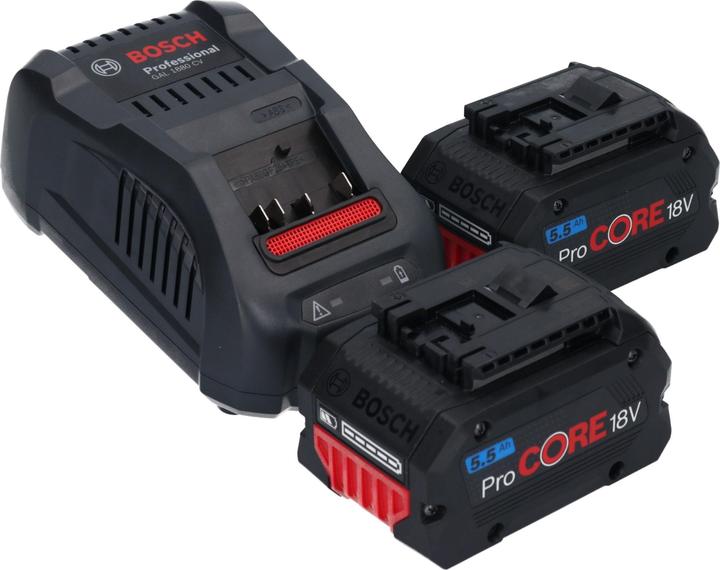 Productafbeelding Bosch Professional Bosch GBH 18V-24 C Professional Akku Bohrhammer 18 V 2,4 J Brushless SDS plus + 2x ProCORE Akku 5,5 (Oplaadbare batterij)