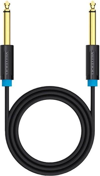 Actual product image Vention 6.35mm TS Audio Cable 5m BAABJ Black (5 m)