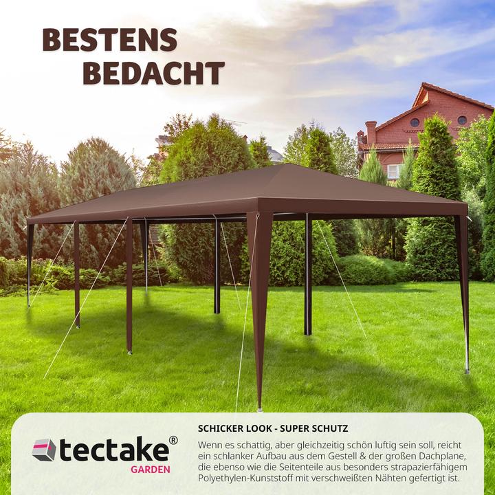 Actual product image tectake Alpine hut (900 cm, 300 cm)