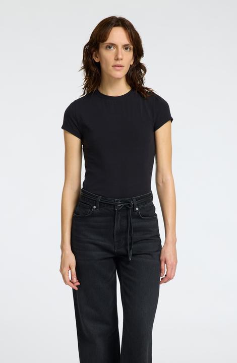 Actual product image Selected Femme Slim fit T-shirt with round neckline (L)