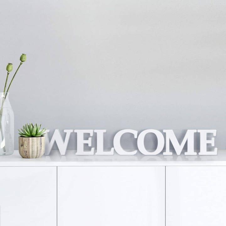 Produktbild Trenddeko 3D Welcome (101 x 15 cm, 67 x 10 cm)