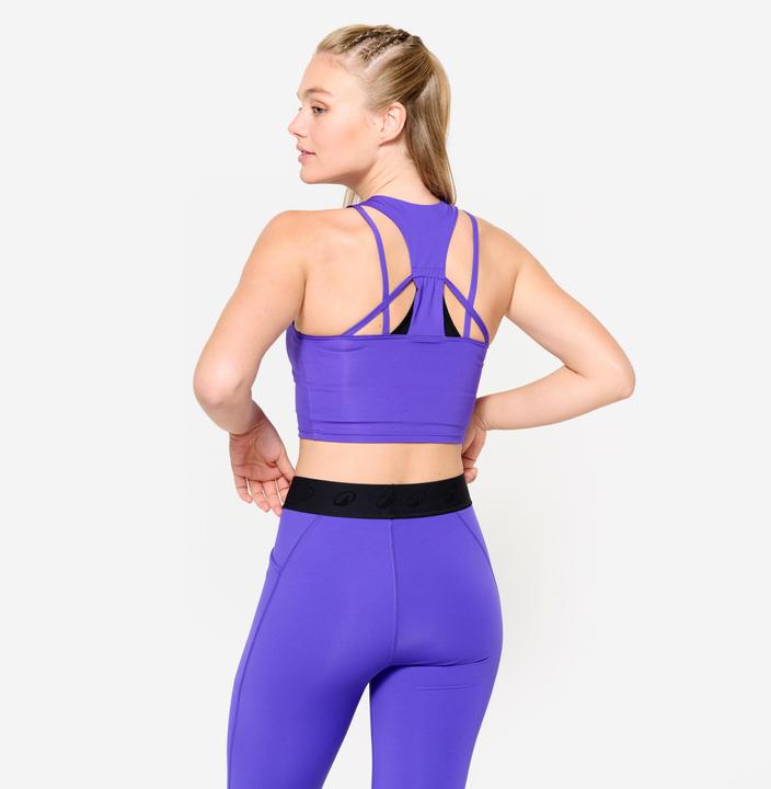 Image du produit Domyos Crop Top Damen enganliegend - violett (M)