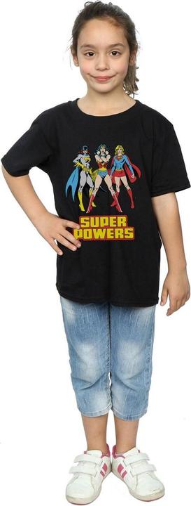 Immagine prodotto Wonder Woman Super Power Maglietta Ragazze (140, 146)