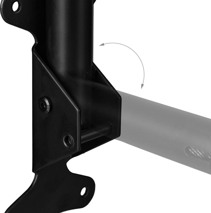 Produktbild Relaxdays Fahrrad-Wandhalterung (Schwarz)