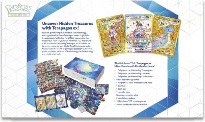 Produktbild Pokémon Terapagos ex Ultra Premium Collection (Englisch, Box Set & Collection)
